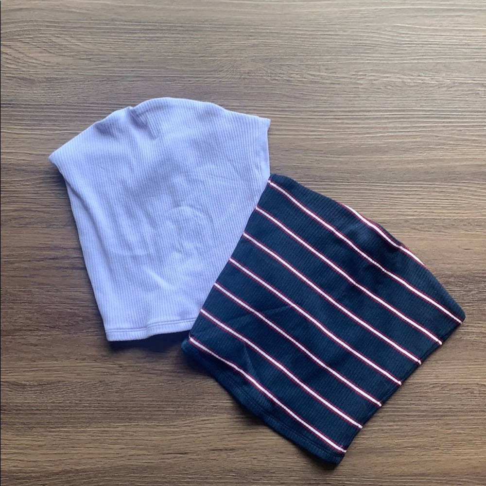 SET OF 2 GARAGE TUBE TOPS